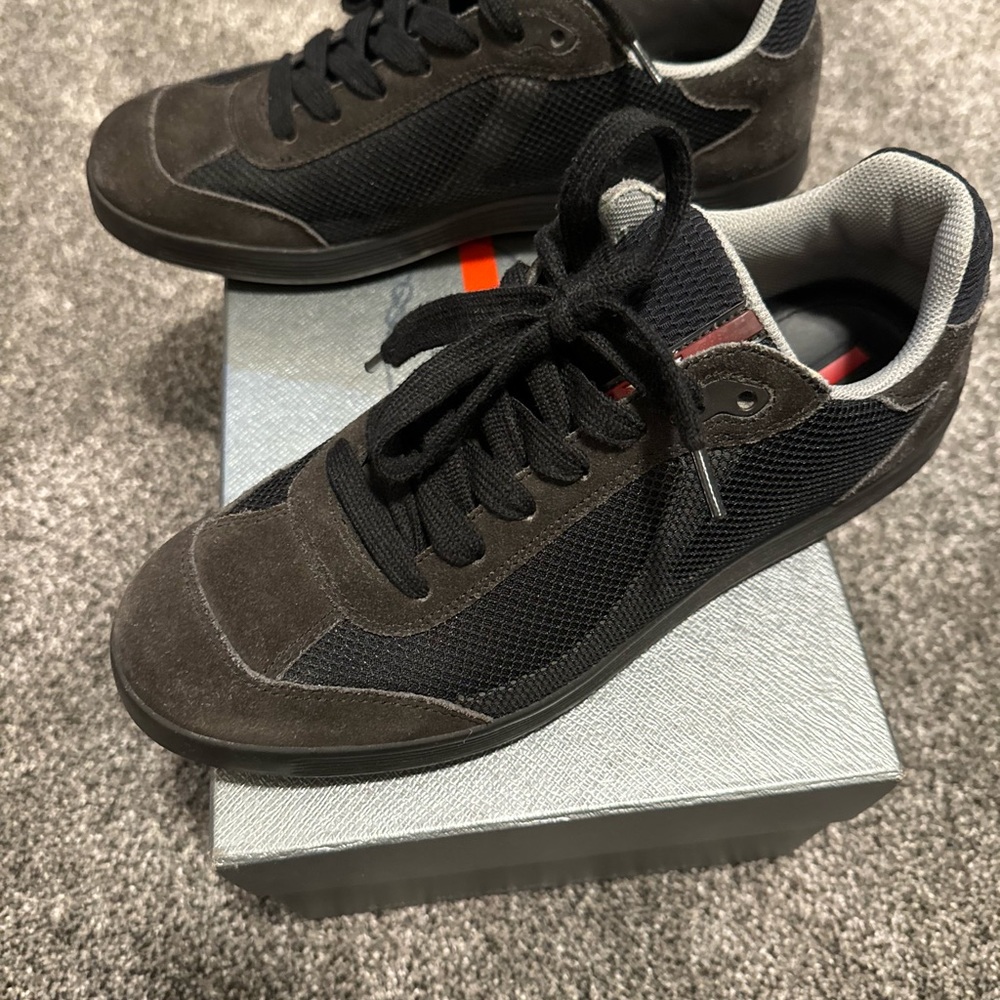 Prada suede gym shoes - Picture 5 of 6